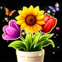 Flower Matching Game simgesi