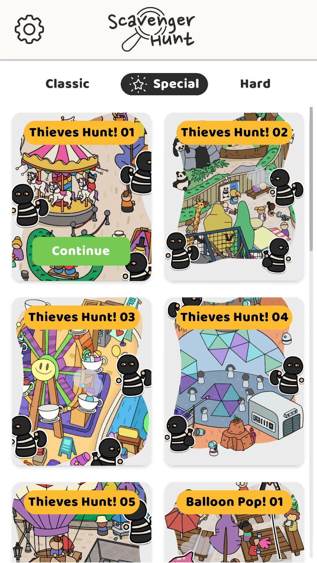 Scavenger Hunt screenshot