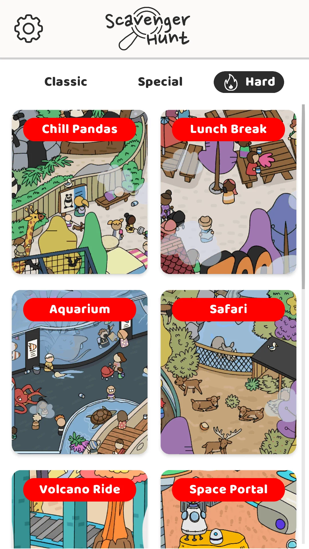 Scavenger Hunt screenshot